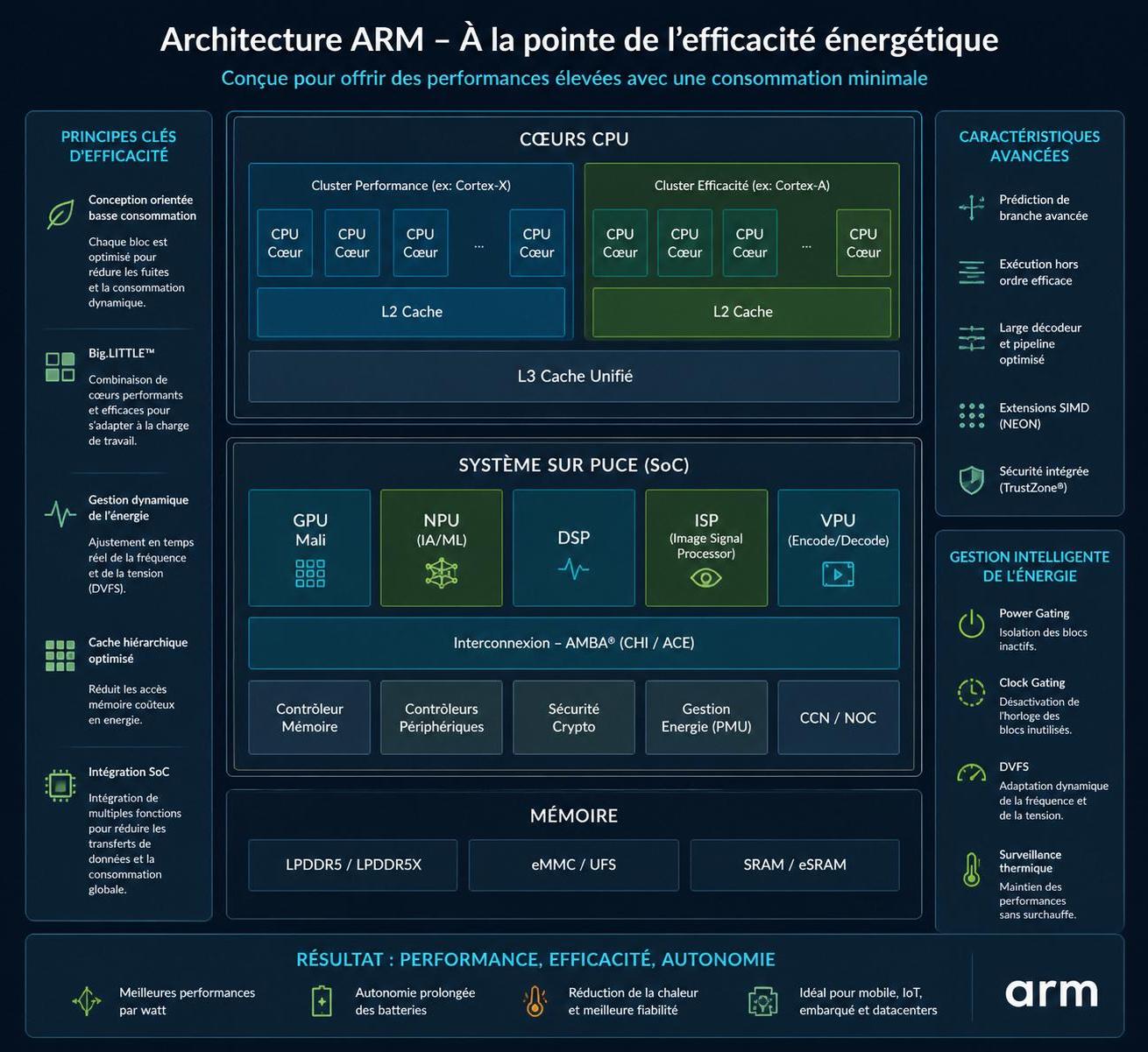 découvrez une analyse approfondie du duel entre arm et x86, les architectures de processeurs qui façonnent l'avenir de la technologie. quel design dominera le marché et pourquoi ?