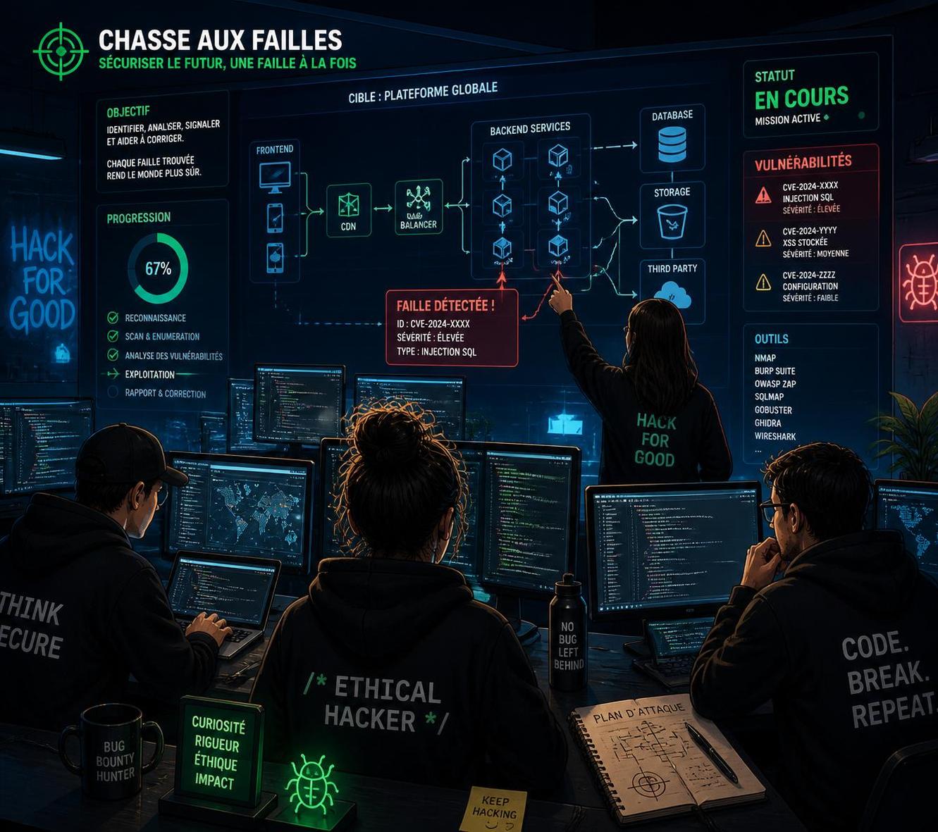 découvrez pourquoi le bug bounty attire toujours plus d'experts en cybersécurité, en offrant une opportunité unique de déceler et corriger les failles de sécurité tout en récompensant leurs compétences.