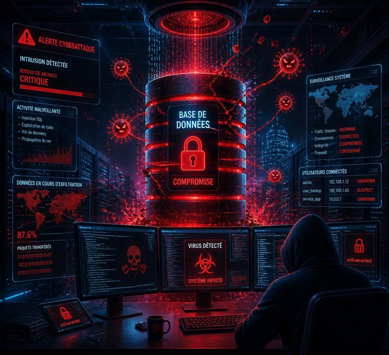découvrez comment les cybercriminels exploitent les vulnérabilités des bases de données pour cibler et voler nos données sensibles, et apprenez à protéger vos informations contre ces attaques.