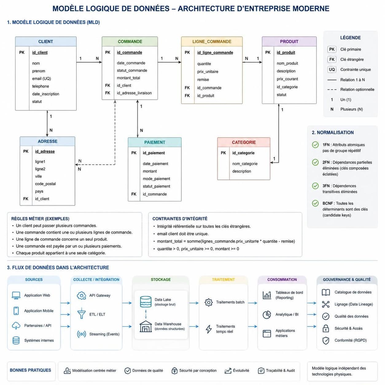 découvrez comment structurer efficacement vos bases de données avec un modèle logique de données pour optimiser la gestion et la réussite de vos projets.