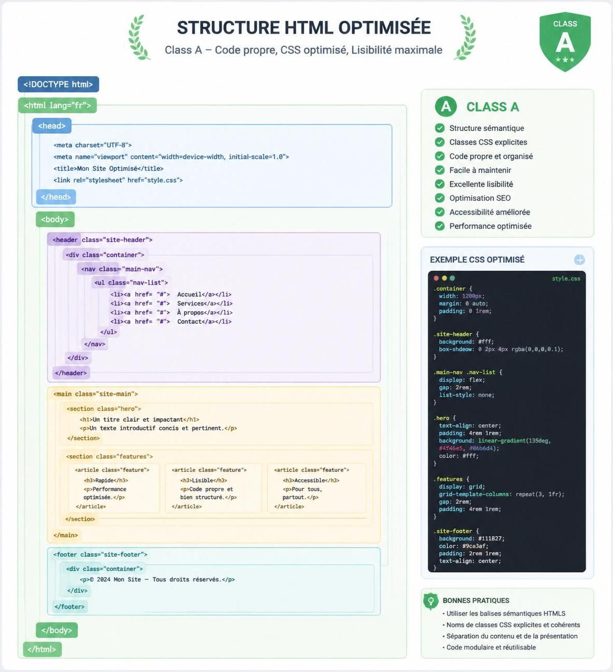 découvrez comment la class a en html simplifie la structure de vos pages web, rendant leur organisation plus claire et leur développement plus efficace.