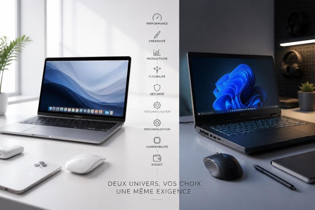 découvrez les différences essentielles entre mac et pc et les critères incontournables pour choisir l'ordinateur qui vous convient le mieux.
