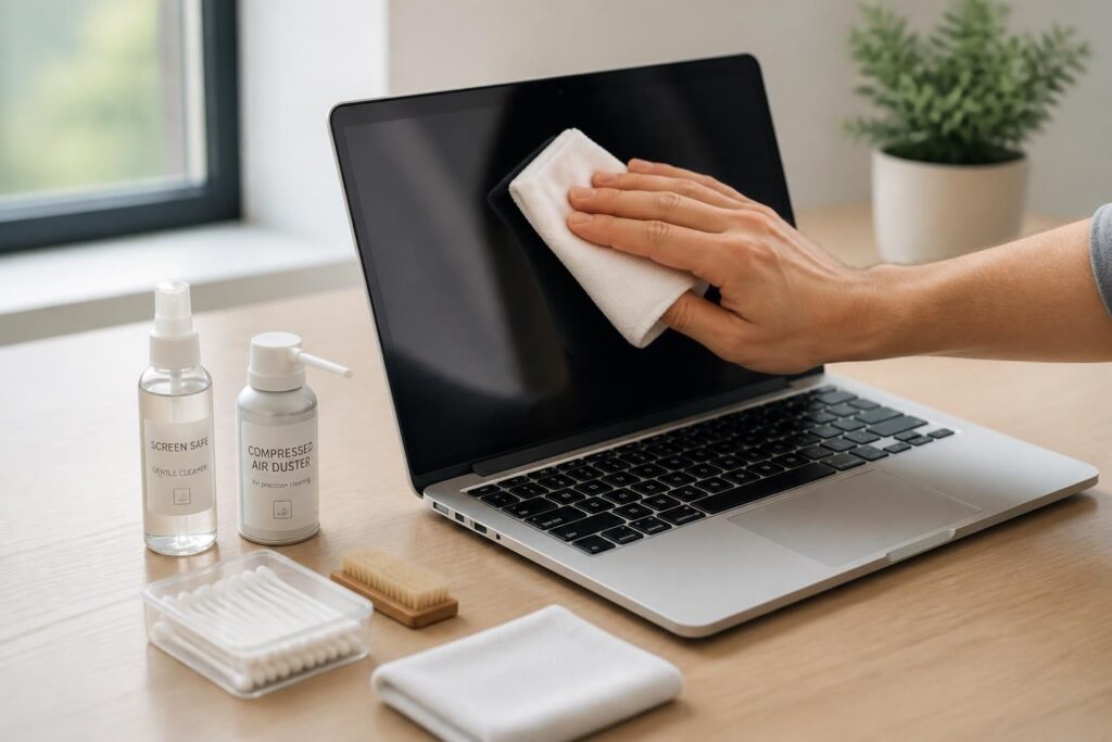 découvrez nos astuces efficaces pour nettoyer l'extérieur de votre mac, préserver son design élégant et maintenir ses performances optimales.