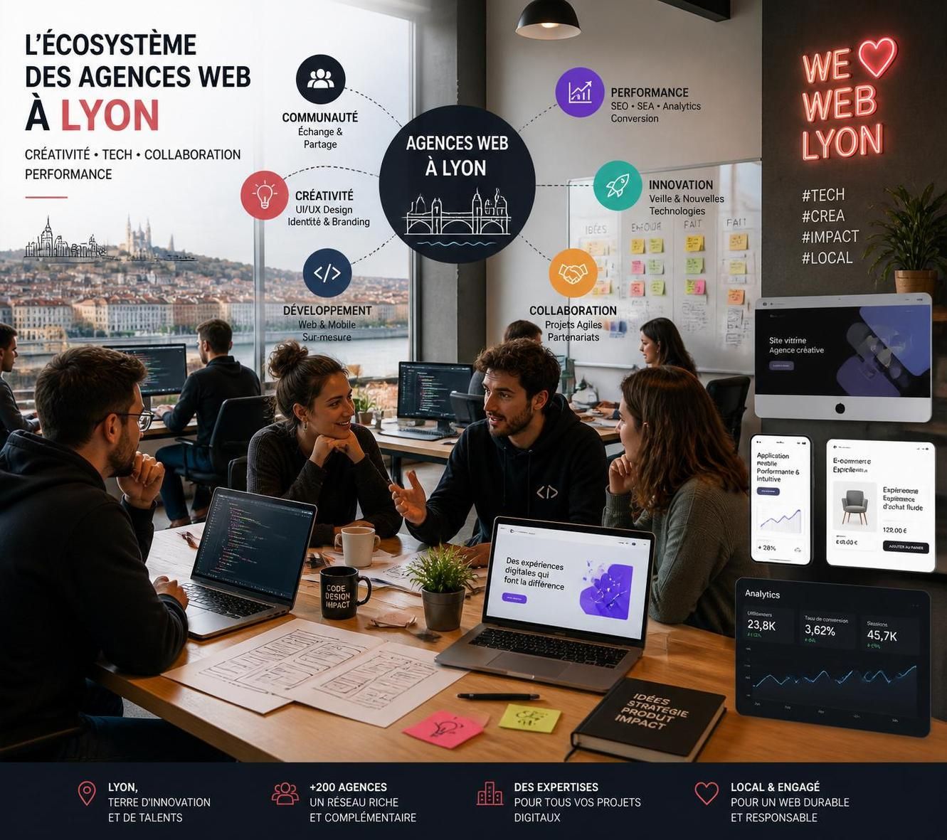 découvrez pourquoi choisir une agence de développement web à lyon est la clé pour dynamiser votre projet digital grâce à une expertise locale, des solutions sur mesure et un accompagnement personnalisé.