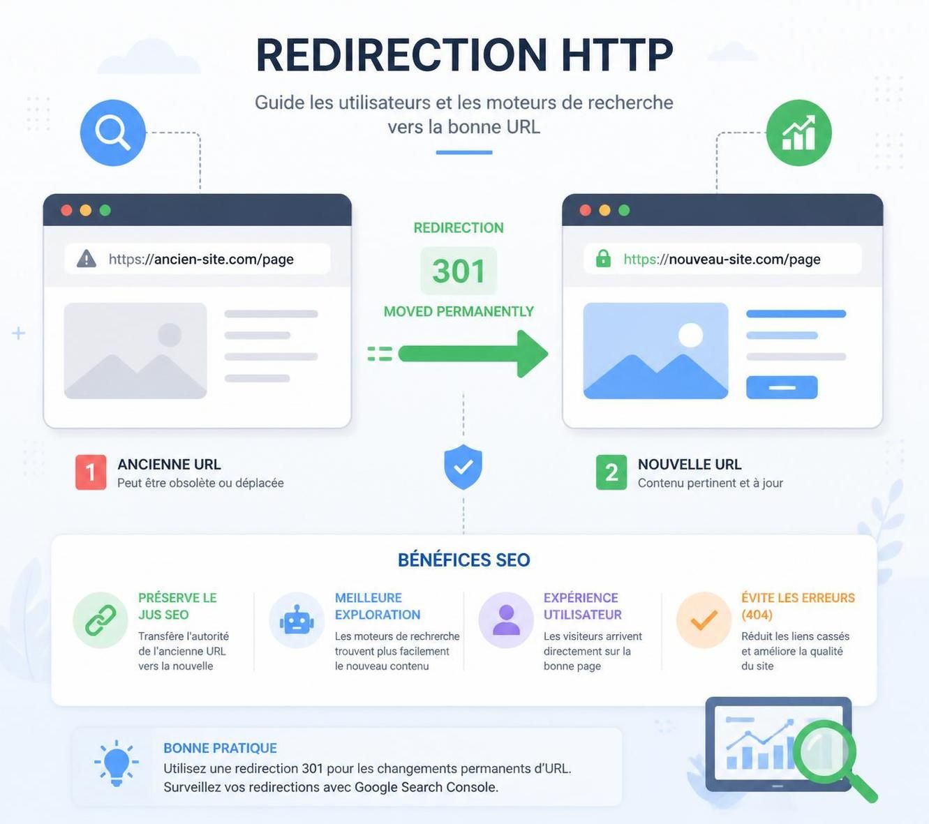 découvrez pourquoi les redirections http sont essentielles pour optimiser votre référencement web et améliorer la visibilité de votre site sur les moteurs de recherche.