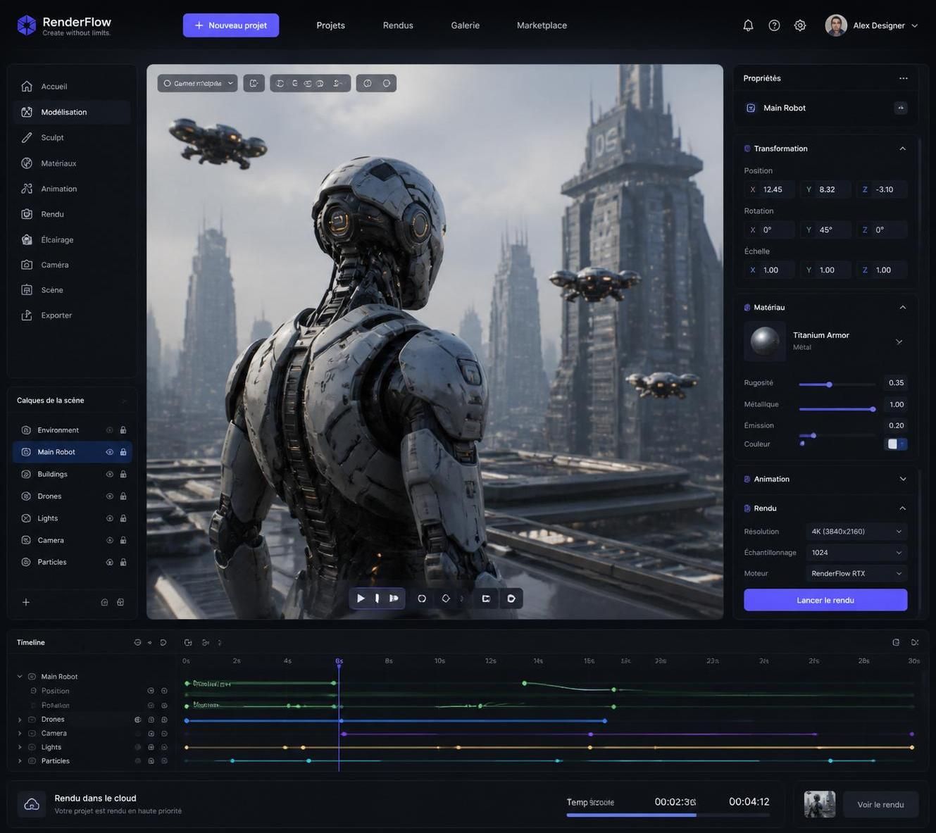 découvrez comment rendernet transforme le rendu 3d en ligne, révolutionnant la création digitale avec des performances optimisées et une accessibilité sans précédent.