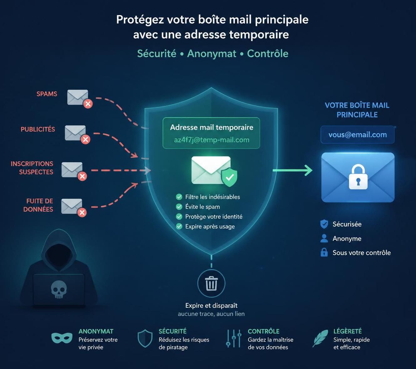 découvrez les avantages d'utiliser une adresse e-mail temporaire avec temp mail gmail pour protéger votre boîte principale contre le spam et les risques de sécurité.