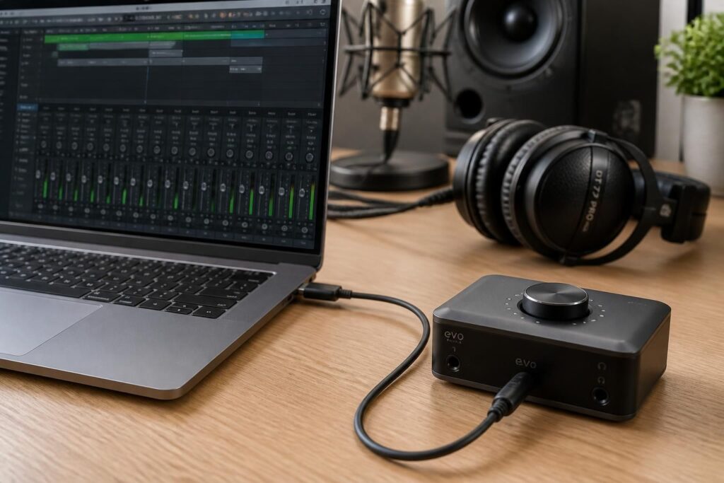 découvrez comment brancher et installer facilement une carte son externe sur votre macbook pour améliorer la qualité audio de vos enregistrements et de votre musique.