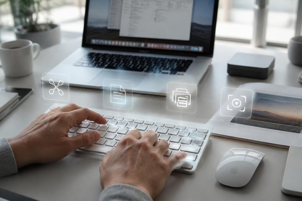 découvrez les raccourcis clavier mac essentiels pour capturer l'écran, copier-coller efficacement et optimiser votre productivité avec des astuces simples et rapides.
