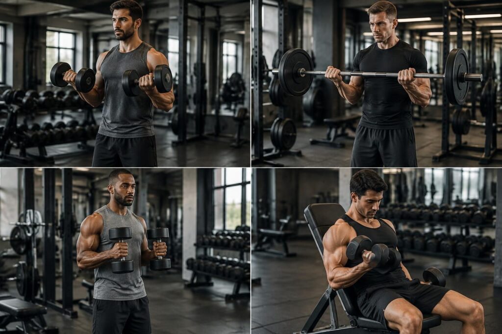 découvrez les différents types de curl pour les biceps et les techniques d’entraînement pour varier vos exercices, améliorer votre exécution et développer vos bras.