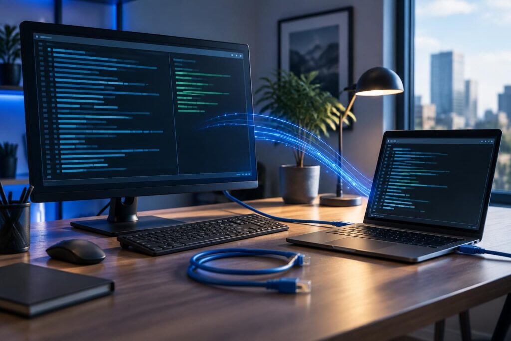téléchargez nc windows et découvrez comment utiliser netcat sur votre pc pour tester des connexions réseau et échanger des données en ligne de commande.